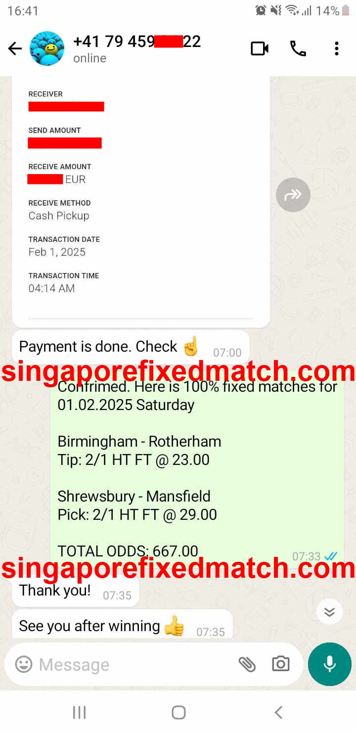 Soccer Fixed Matches