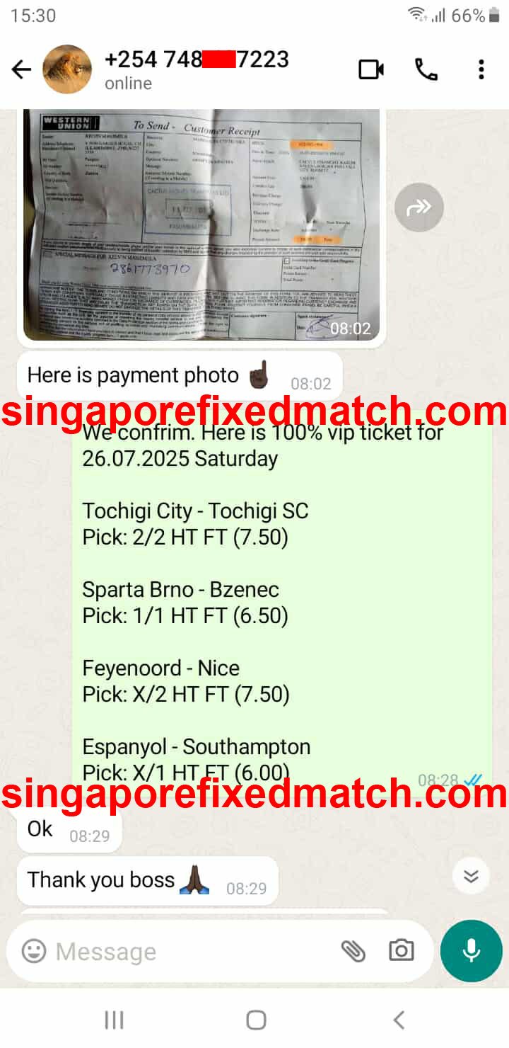 Correct Fixed Matches