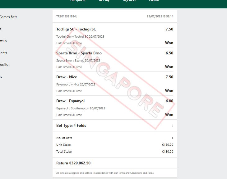 Fixed Matches